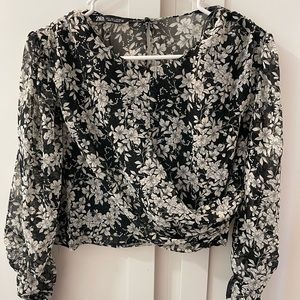 Long sleeve Zara blouse